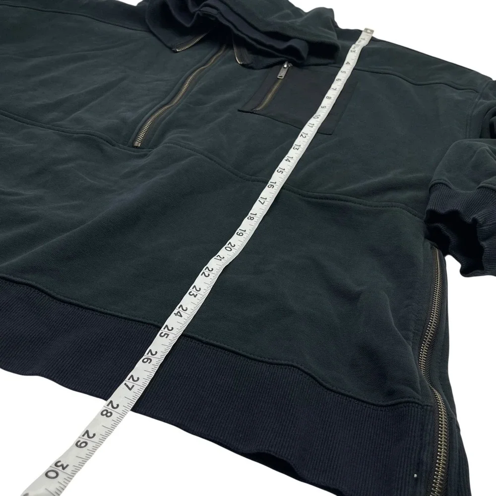 Free People FP Movement Venture Pullover Jacket M Navy Blue Heavyweight $178 - Picture 11 of 12